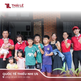 THÁI LÊ GHÉ THĂM LÀNG TRẺ EM SOS GÒ VẤP 